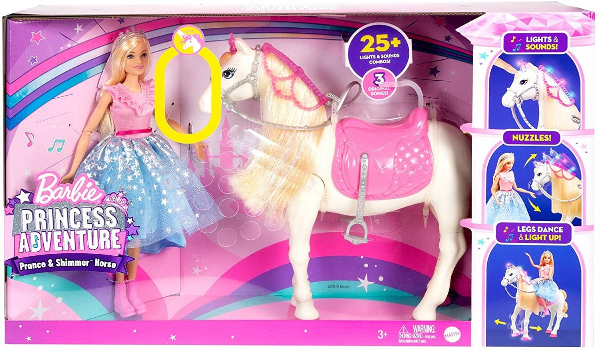 Barbie Przygody Księżniczek Koń GML79 /2