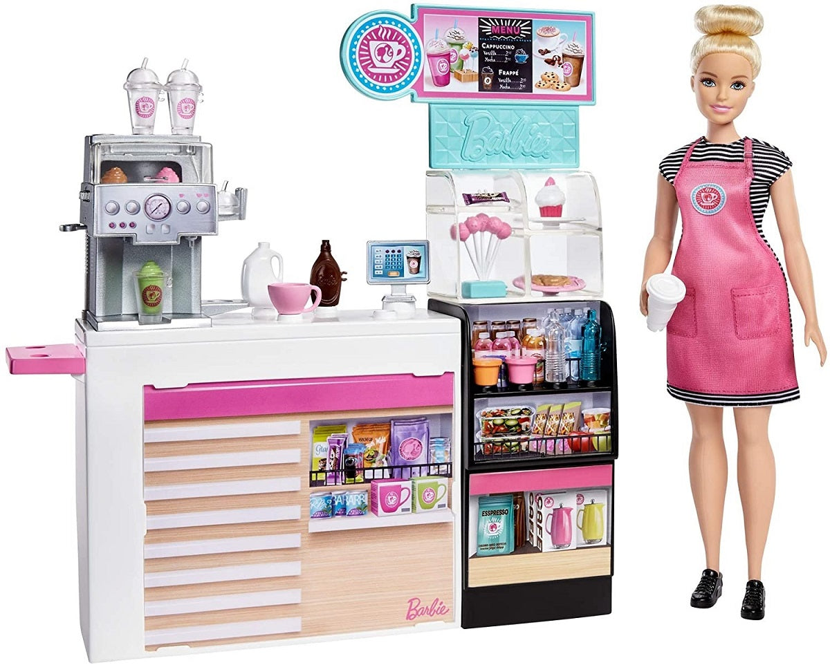 Barbie Kawiarenka zestaw + lalka GMW03 /3