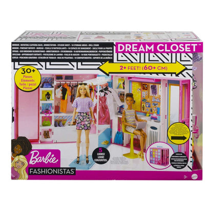 Barbie Wymarzona szafa + ubranka GPM43 /1