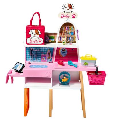Barbie zestaw sklepik-salon dla zwierzaków