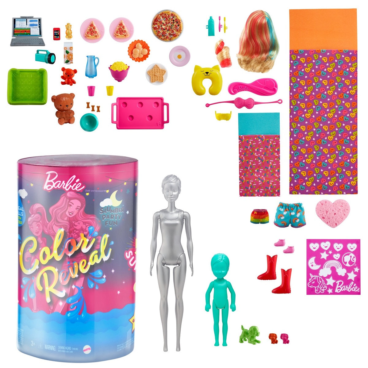 Barbie CR Pidżama Party zestaw GRK14 /1