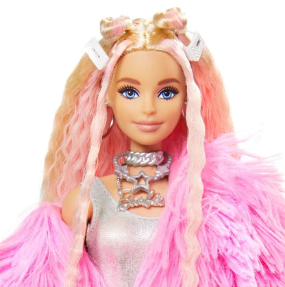 Barbie Extra Moda lalka+akces.pink GRN28 /4