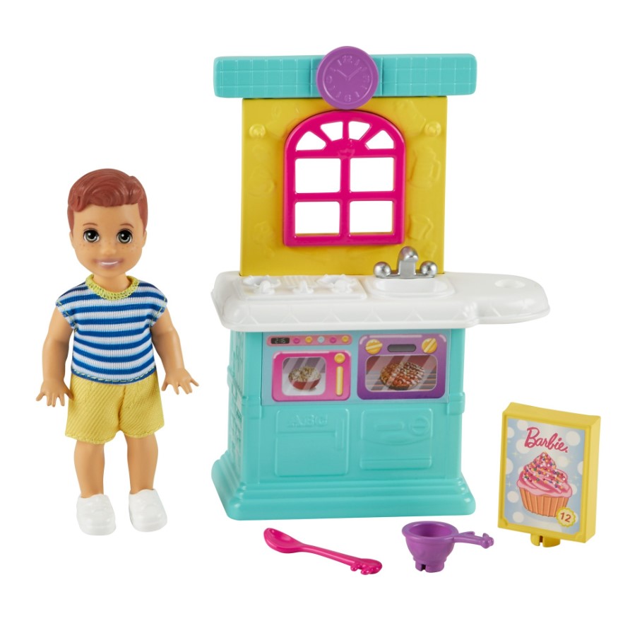 Barbie Skipper zestaw z kuchenką GRP16  /4
