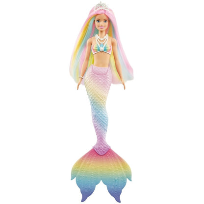 Barbie Syrenka Tęczowa przemiana GTF89 /4