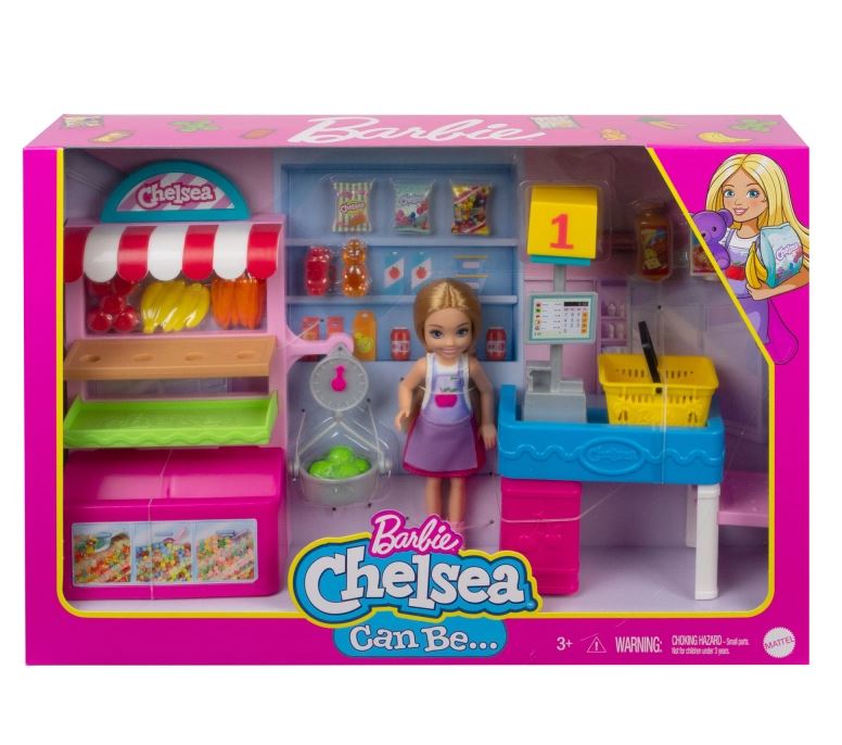 Barbie Chelsea sklepik+lalka GTN67 /4