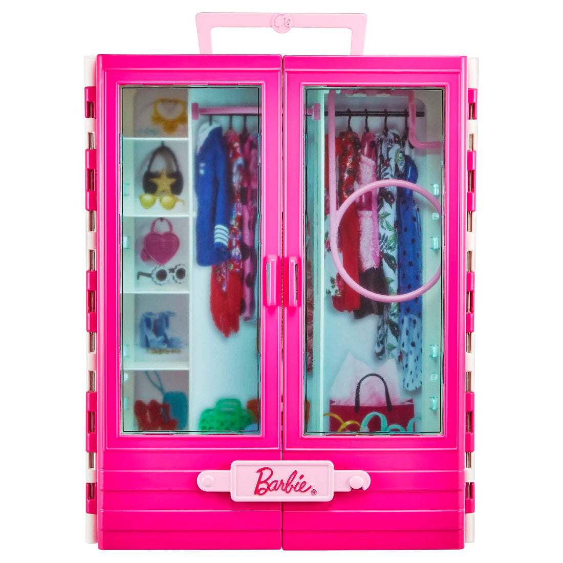 Barbie lalka+szafa+cabriolet zestaw GVK05 /2