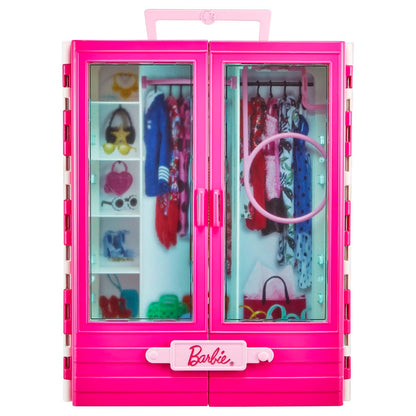 Barbie lalka+szafa+cabriolet zestaw GVK05 /2