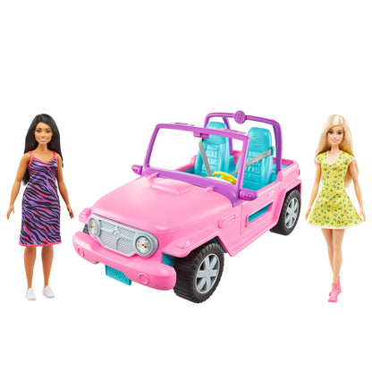 Barbie auto terenowe + 2 lalki GVK02 /2