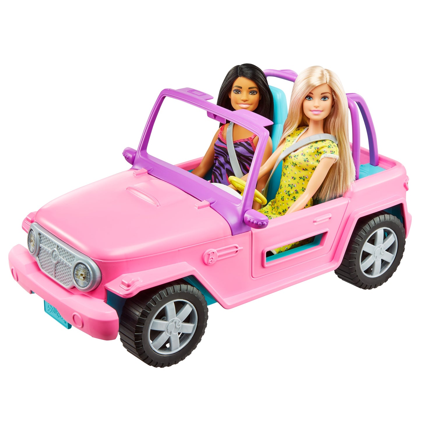Barbie auto terenowe + 2 lalki GVK02 /2