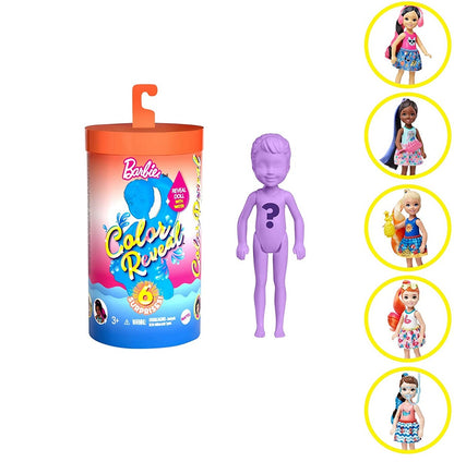 Barbie Chelsea kolor niespodzianka GVK10,GTP52 /6
