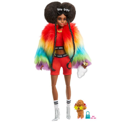 Barbie Extra Moda lalka+akces afro GVR04 /4