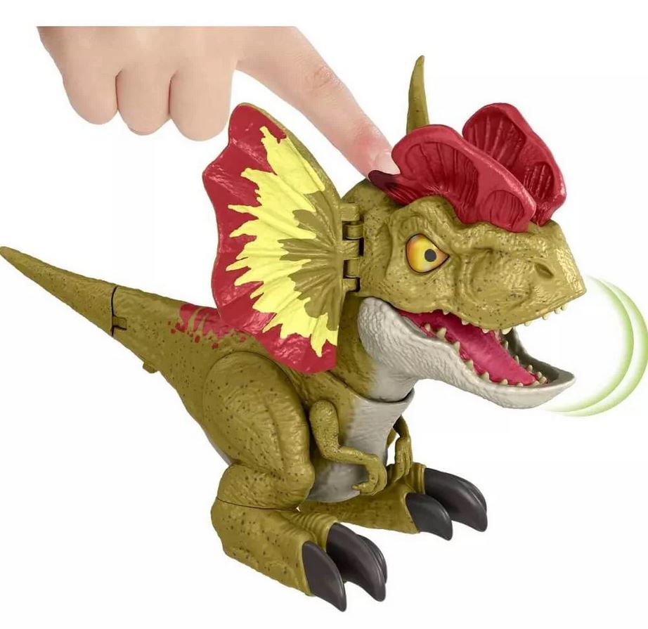 Jurassic world dilophosaurus