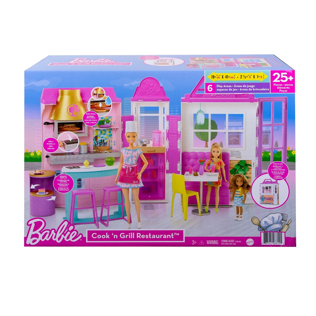 Barbie Restauracja z grilem zestaw GXY72 /2
