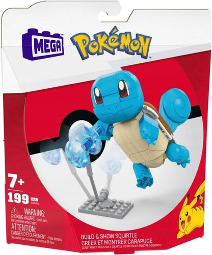 Mega construx mega pokemon squirtle do zbudowania