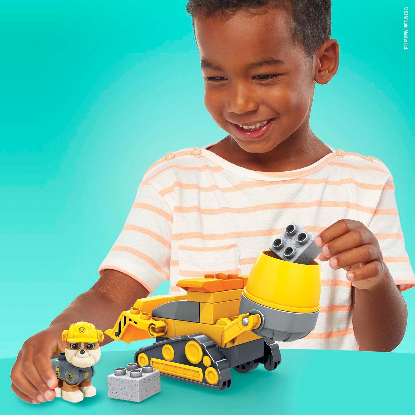 MEGA BLOKS Psi Patrol klocki betoniarka GYW91