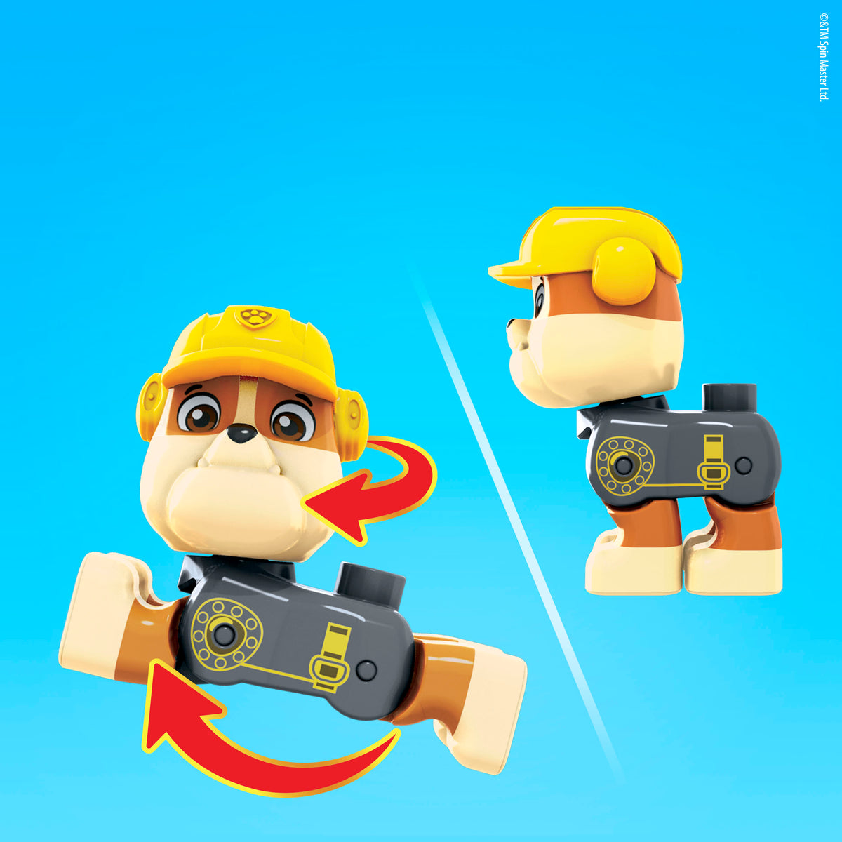 MEGA BLOKS Psi Patrol klocki betoniarka GYW91