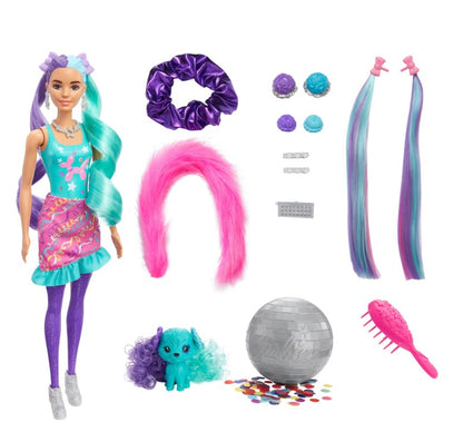 Barbie Color Reveal lalka+25 niespodz HBG41