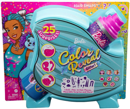 Barbie Color Reveal lalka+25 niespodz HBG41