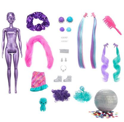 Barbie Color Reveal lalka+25 niespodz HBG41