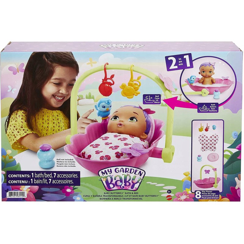 MYGARDENBABY wanienka-łóżeczko 2w1 HBH46