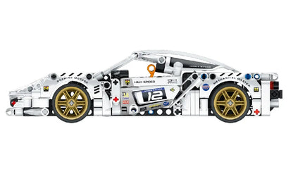 Immaster klocki super auto białe 437 elementy