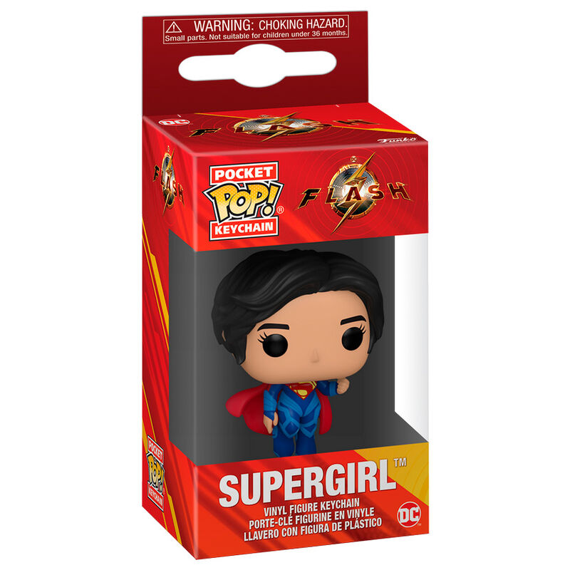 FUNKO Flash Supergirl brelok 65590 55903