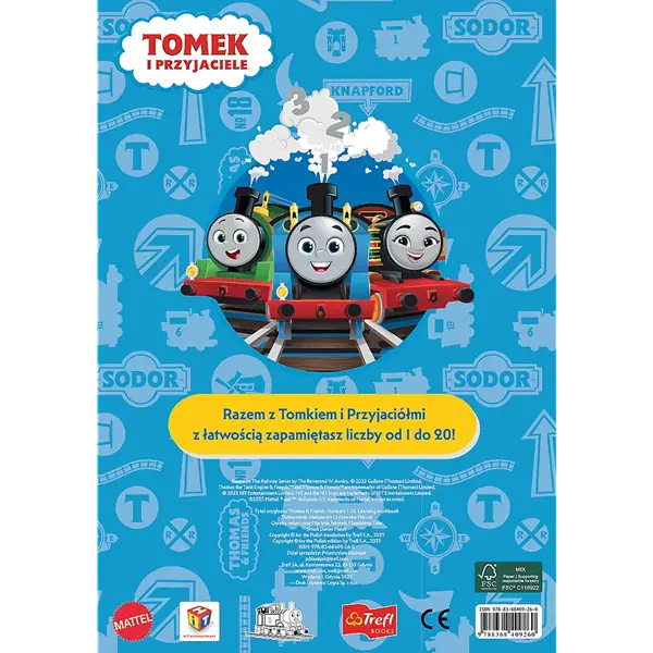 Tomek i Przyjaciele Od 1do20 Liczby Ks40926