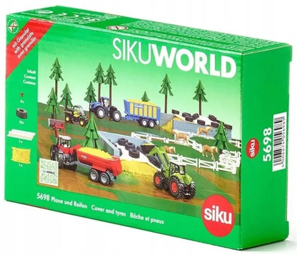 SIKU WORLD Plandeka z oponami 5698