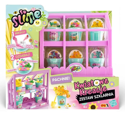 So Slime, Kwiatowe kreacje - zestaw szklarnia