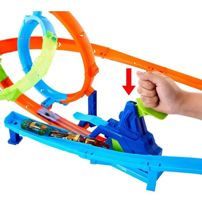 Hot Wheels tor wyścigowy Rajdowy cyklon