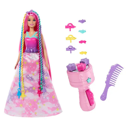 Barbie Dreamtopia - Księżniczka Zakręcone pasemka