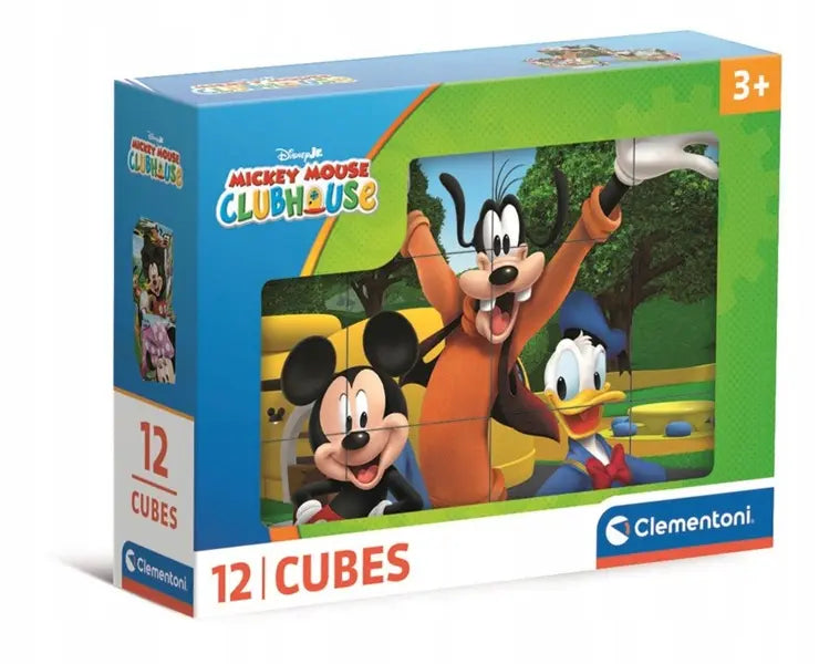 CLE Cubi klocki 12 MickeyMouse ClubHouse 41348