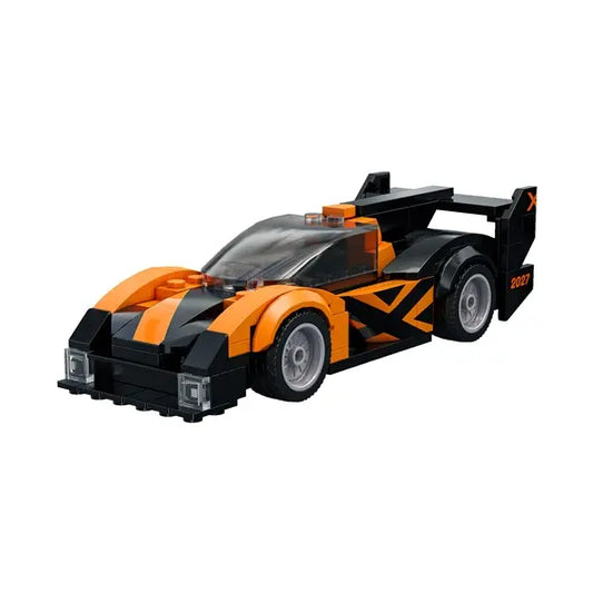 Klocki - Samochód wyścigowy Blitz Orange, 163 elementy