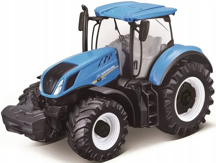 BBurago Traktor New Holland T7.315 blue 10 cm