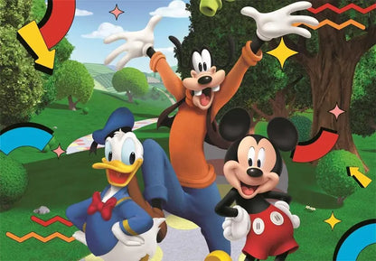 Puzzle 104 maxi SuperKolor Mickey Mouse