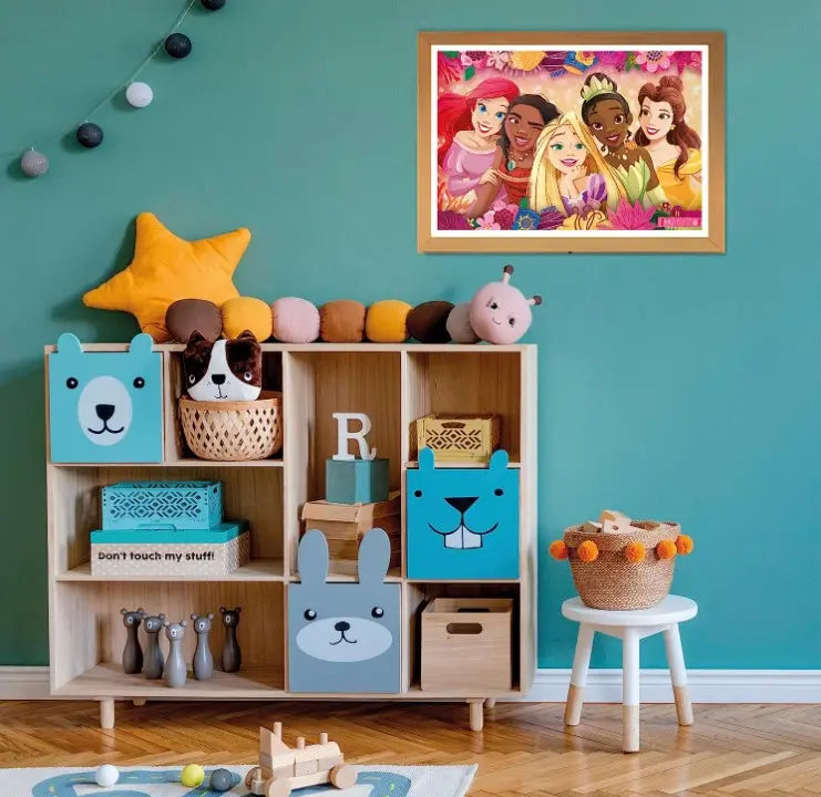 Puzzle maxi 24 elementy SuperKolor Disney Princess