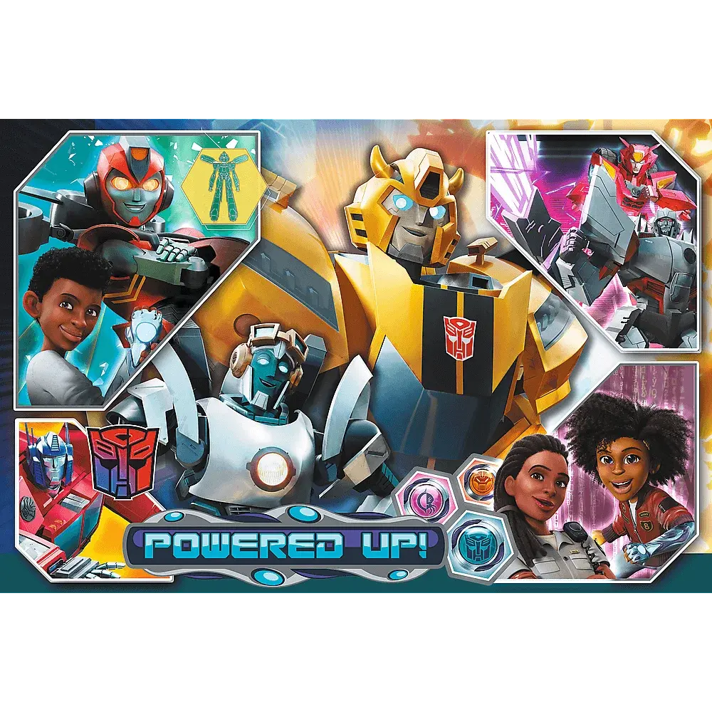 Puzzle 300 elementów W świecie Transformersów