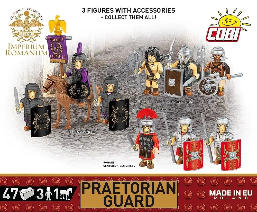 Kocki imperium romanun pretorian guard 47 elementów