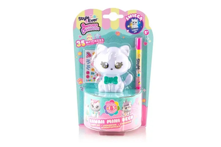 Świecące Dekorożce – DIY Kawaii, Kotek