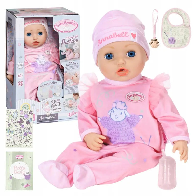 Baby Annabell lalka interaktywna 43cm