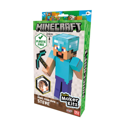 Marker kitz minecraft zbuduj figurkę steve`a
