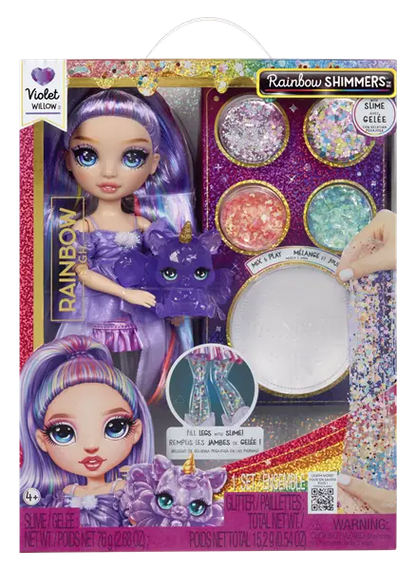 Rainbow High Shimmers slime - Violet
