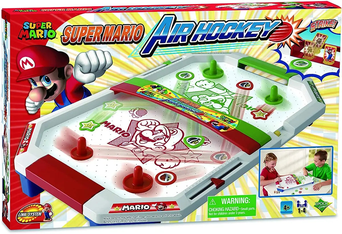 Gra super mario air hockey