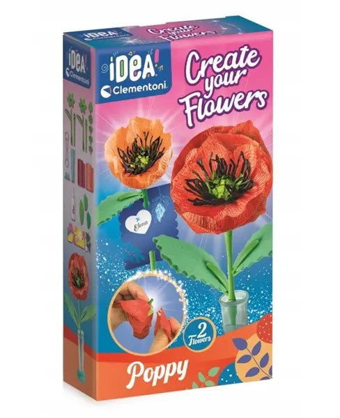 Mini fabryka kwiatów - Maki