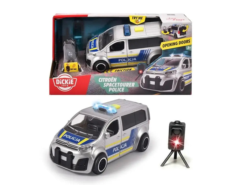 Dickie toys citroen policja kontrola prędkości
