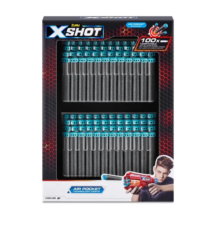 X-shot excel zestaw strzałek 100 sztuk