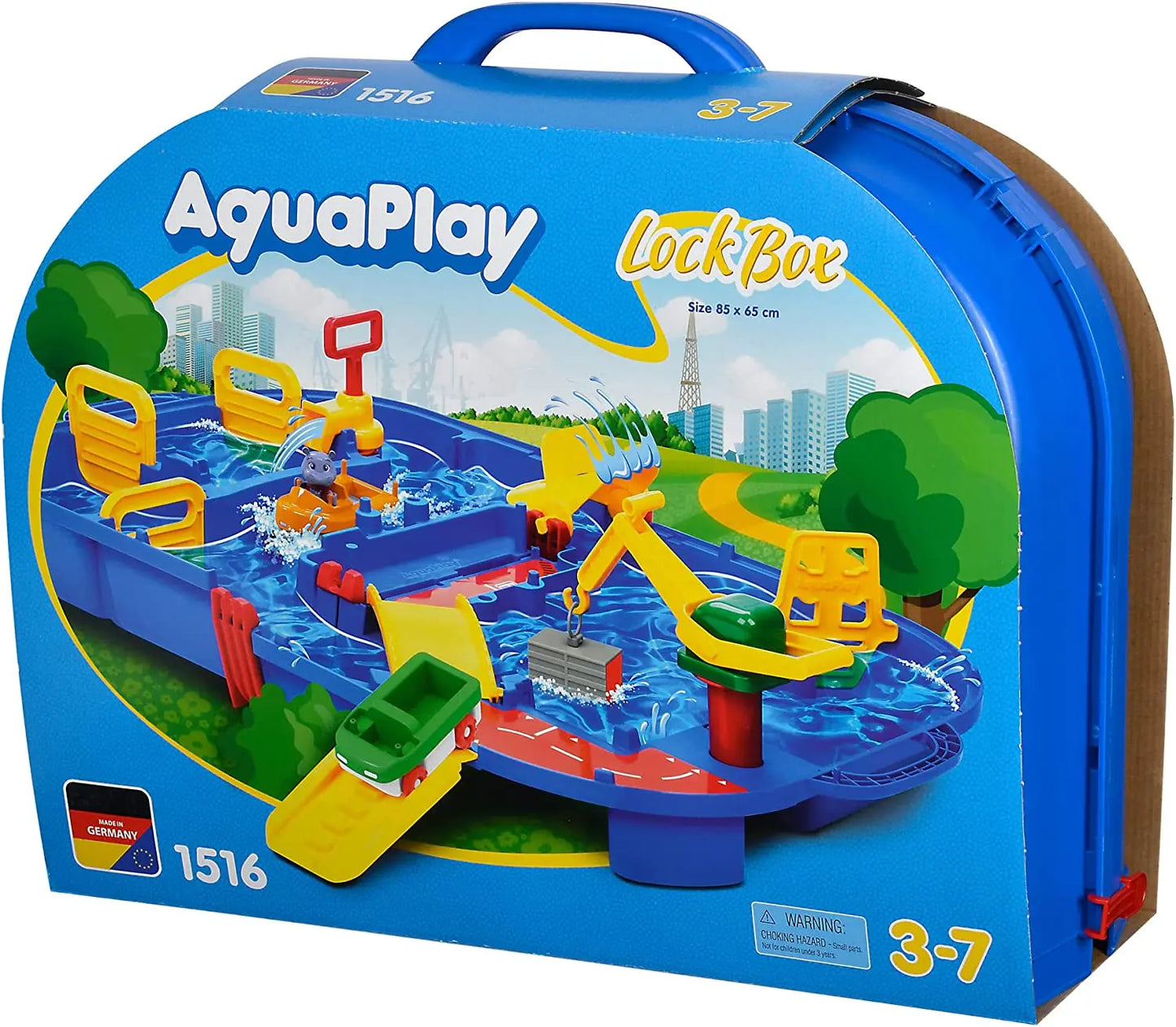 AQUAPLAY tor wodny 86x65cm zamykany box