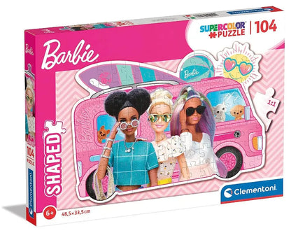 Puzzle Shape Barbie 104 elementy