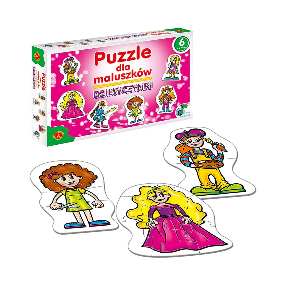 Puzzle dla maluszków dziewczynki 0540