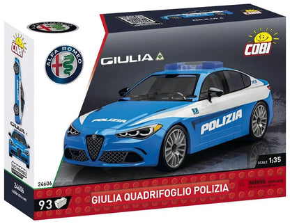 COBI Alfa Romeo Giulia Quadri.Polizia 93kl 24606